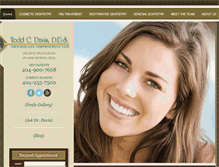 Tablet Screenshot of buckheadgadentist.com